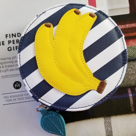 Anthropologie Handbags - 🌟HP🌟 ANTHROPOLOGIE Banana Coin/Wallet